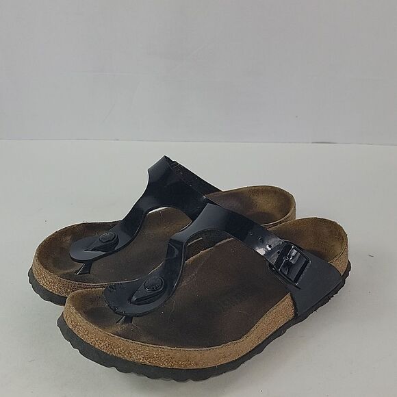 Birkenstock Madrid Patent Leather Women's Sandals - Picture 7 of 15